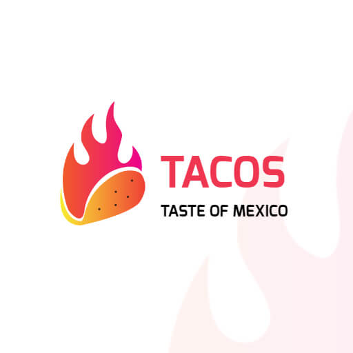 Taco Stand Restaurant Logo Idea