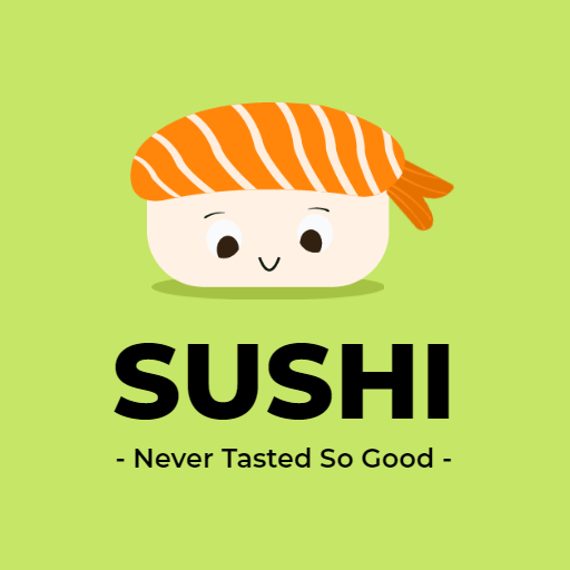 Sushi Restaurant Logo 