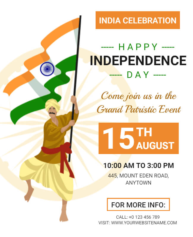 Independence Grand Patristic Event Poster