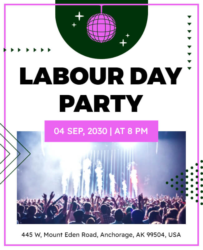  Flyer Idea for Labor Day Party