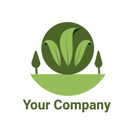 Lawn care Maintenance Logo Idea