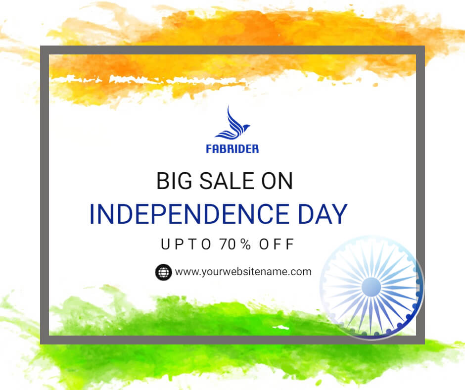 Big Sale on Independence Day Social Media Post Idea