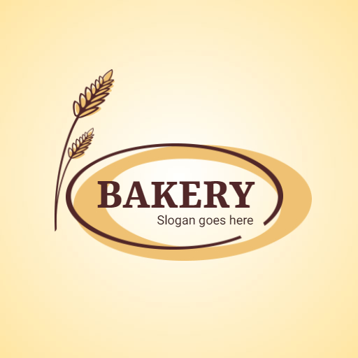 simple bakery business logo