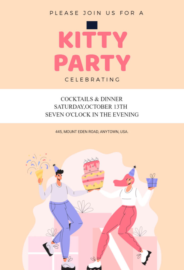 kitty-party-invitation-ideas