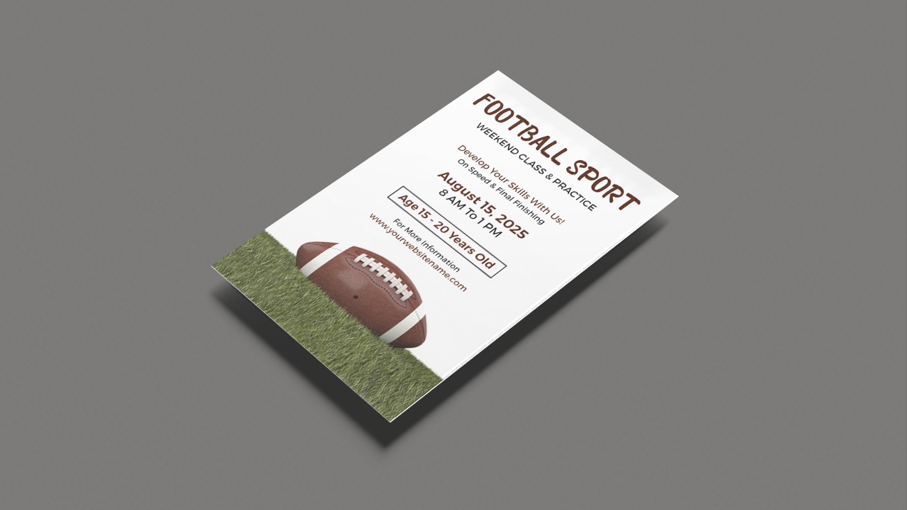 Football Poster Ideas & Examples