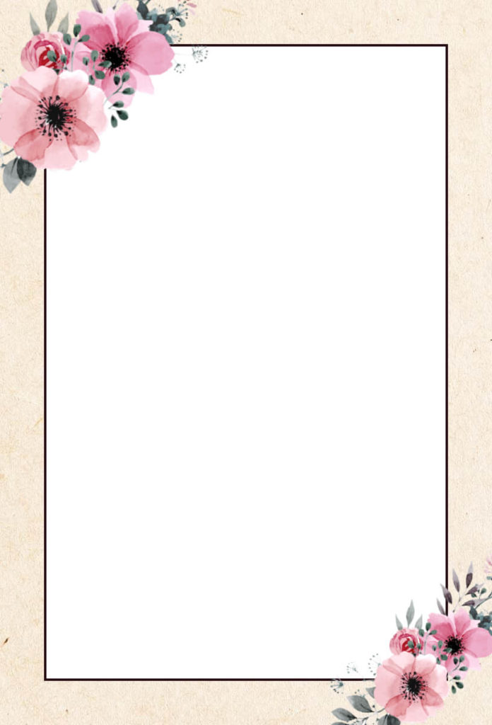 blank invitation background
