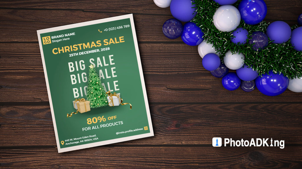 Christmas Sale Poster