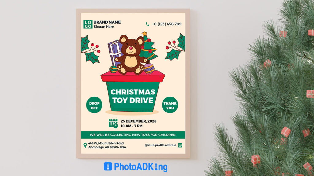 Christmas Toy Drive Poster
