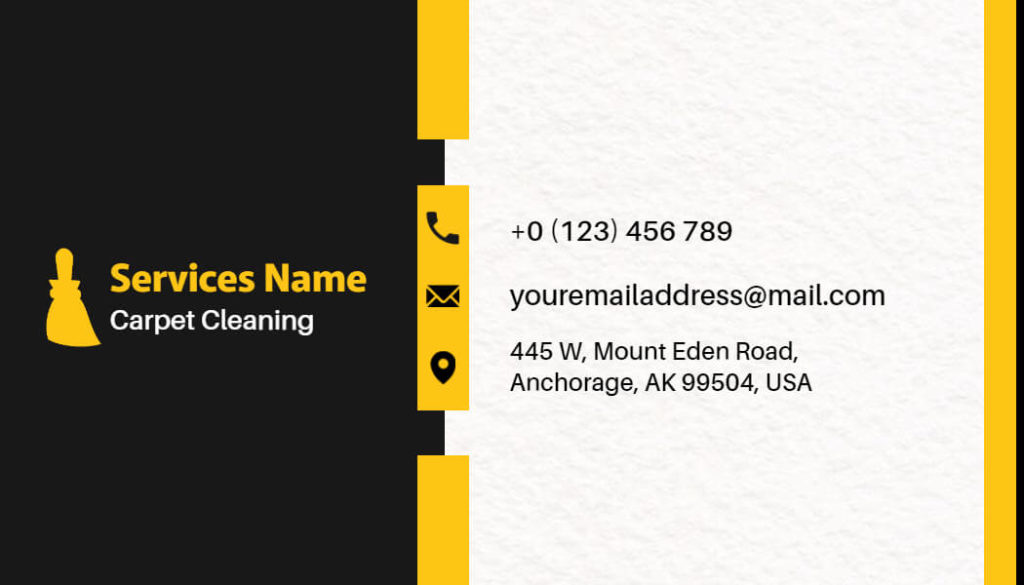 The Clean Machine Business Card Template
