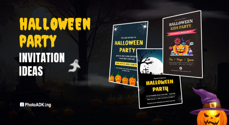 Halloween Party Invitation Ideas