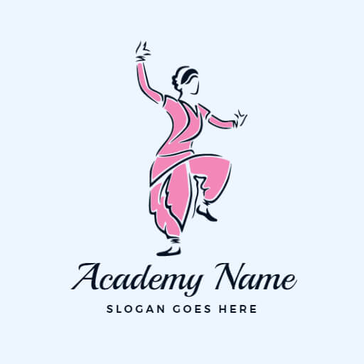 Twin Indian Dancer Logo, Monoline Design Stock Vector Image & Art - Alamy