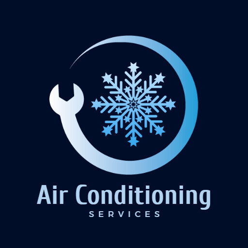 Air Conditioning HVAC Logo