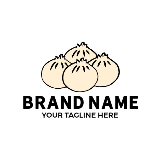 Dumpling Food Logo Ideas