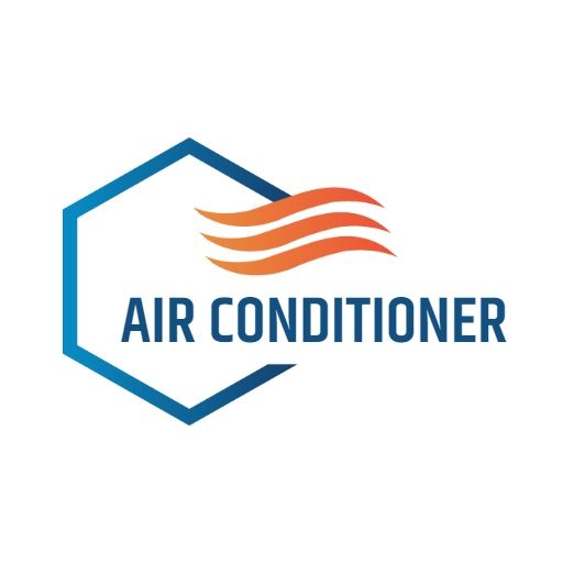 Air Conditioner HVAC Logo