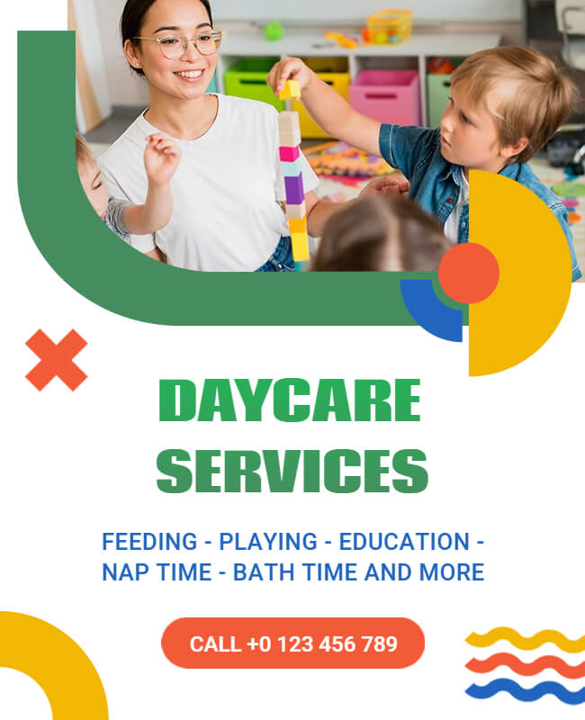 Daycare Provider Flyer Concepts