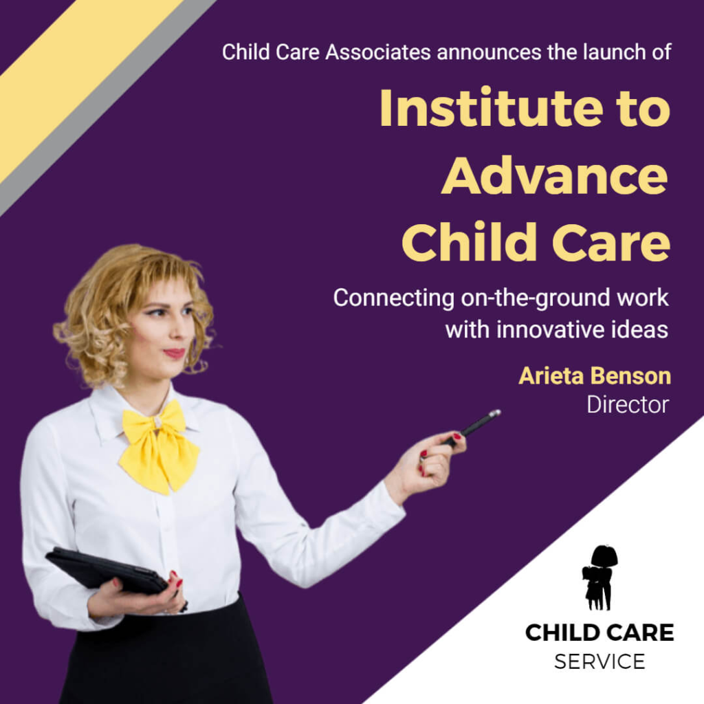 Ideas for Advance Institute for Child Care Flyers
