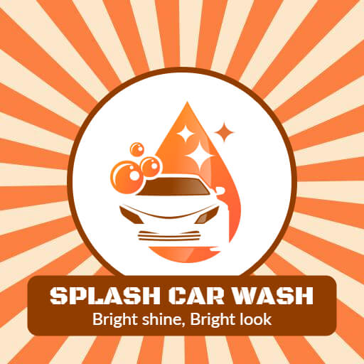 Splash Car Wash Logo Idea