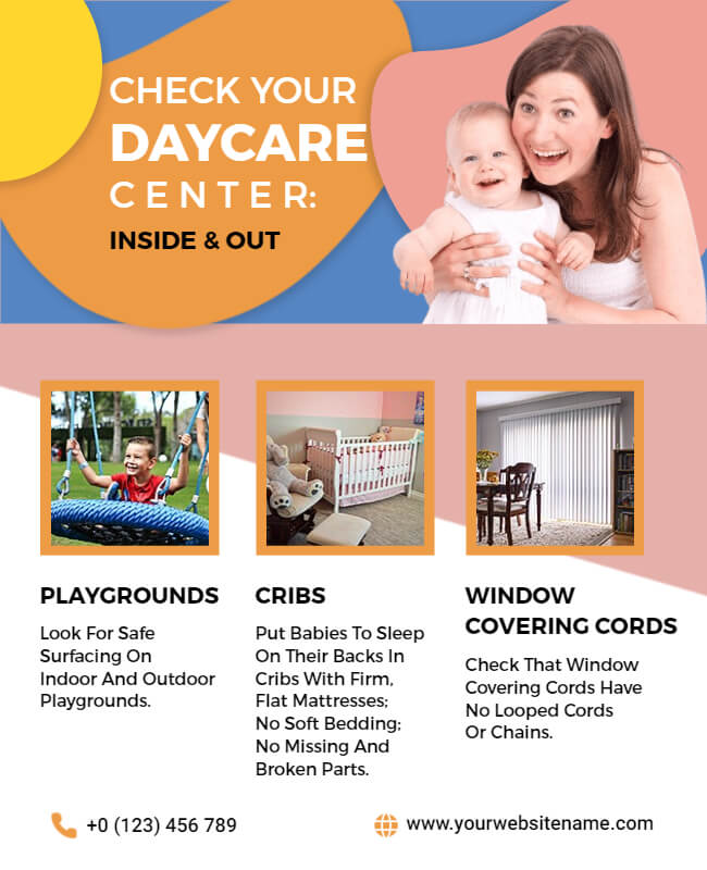 Basic Daycare Facilities Flyer 