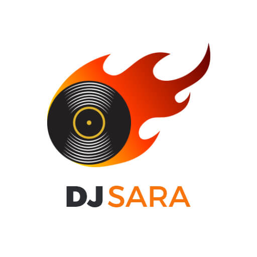 fire rock dj logo ideas