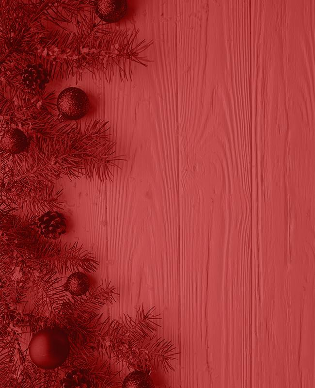 Velvet Red Christmas Background Flyer Design