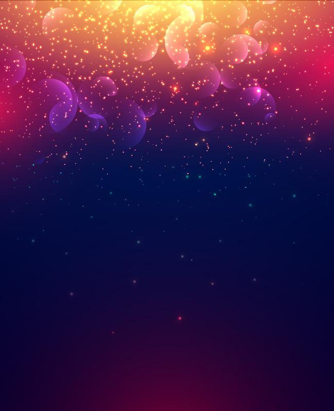 Neon Color Flyer Background