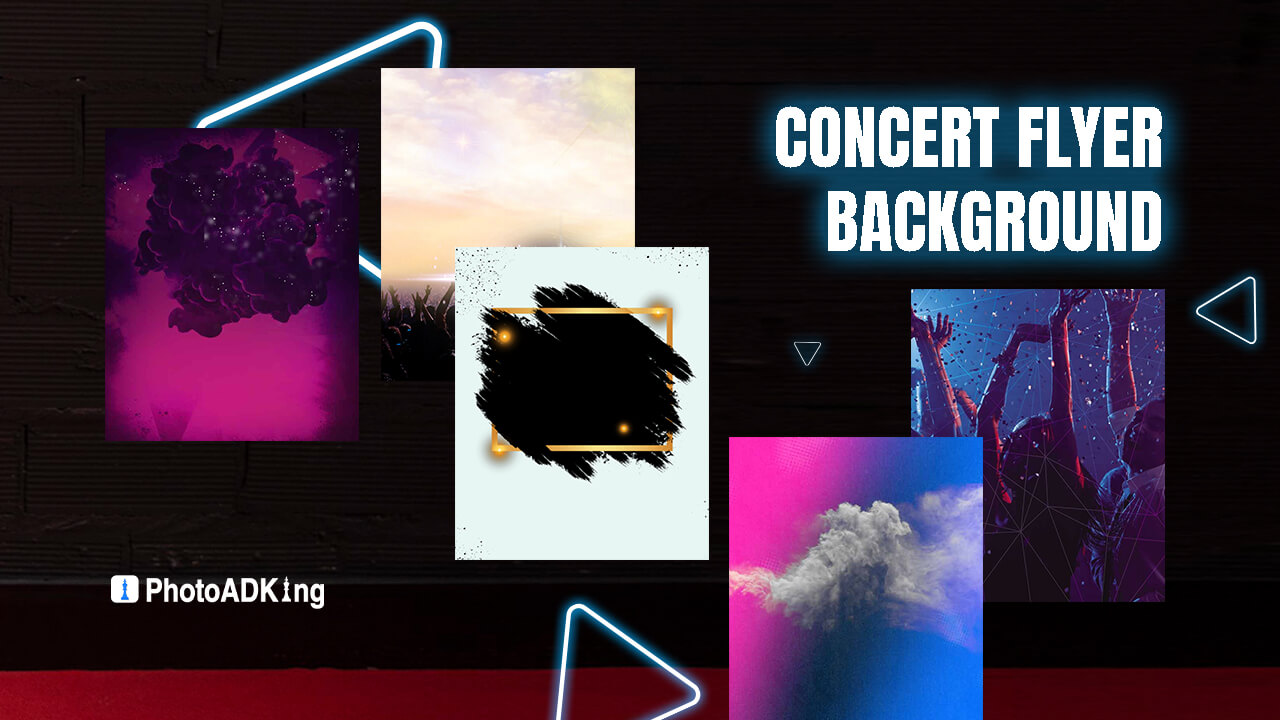 concert flyer background