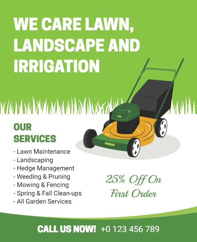 Landscaping Business Flyers