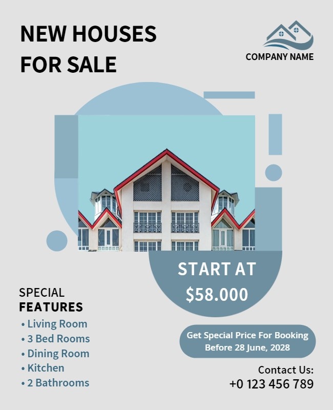 Real Estate Flyer template
