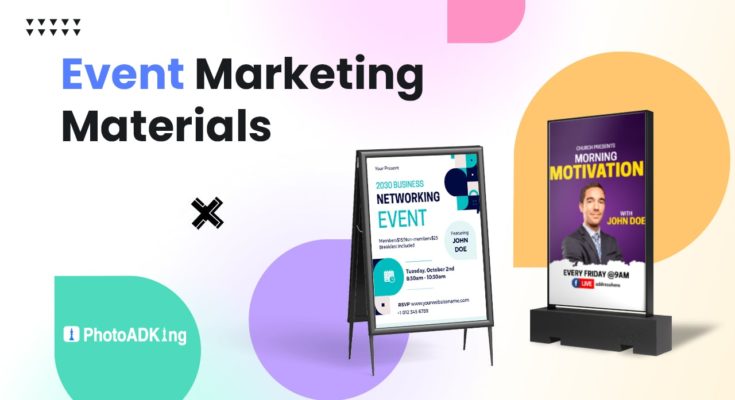event marketing materials