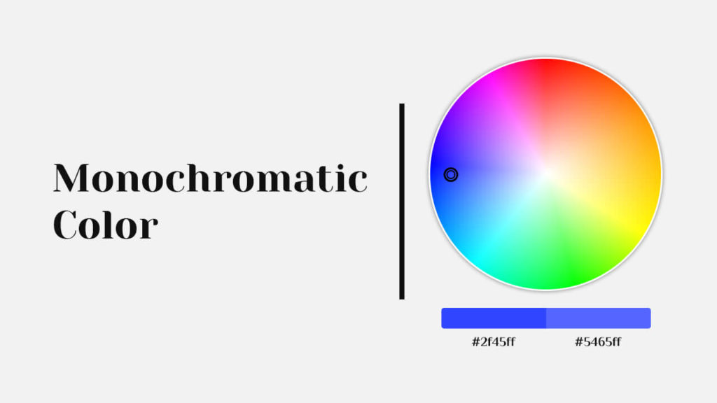 Monochromatic-color