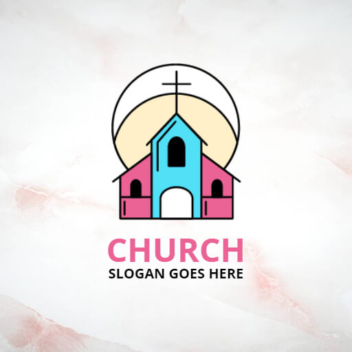 Colorful Church Logo Ideas