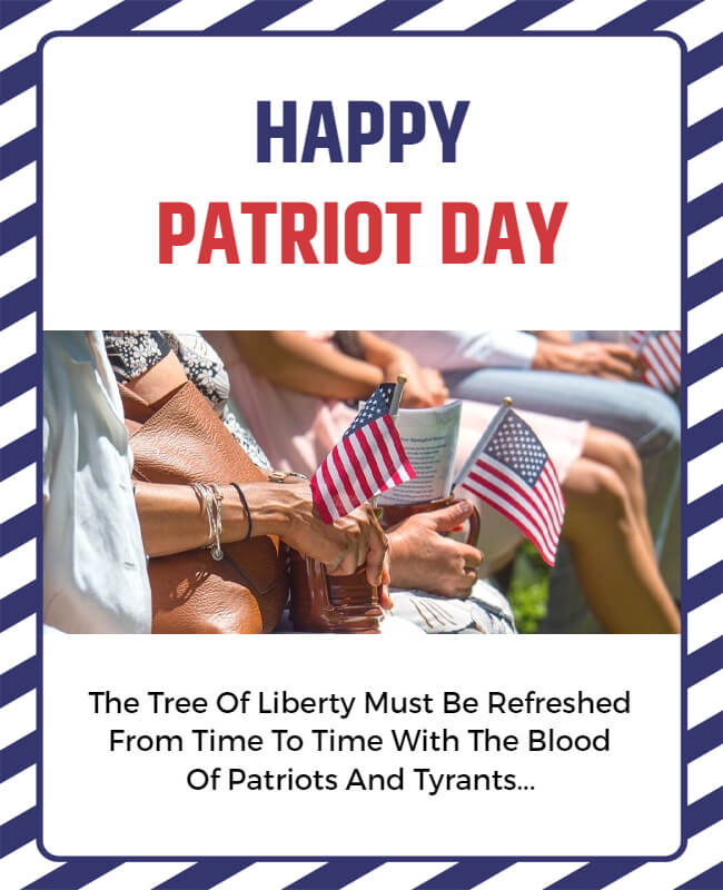 Unity in Remembrance Patriot Day Poster
