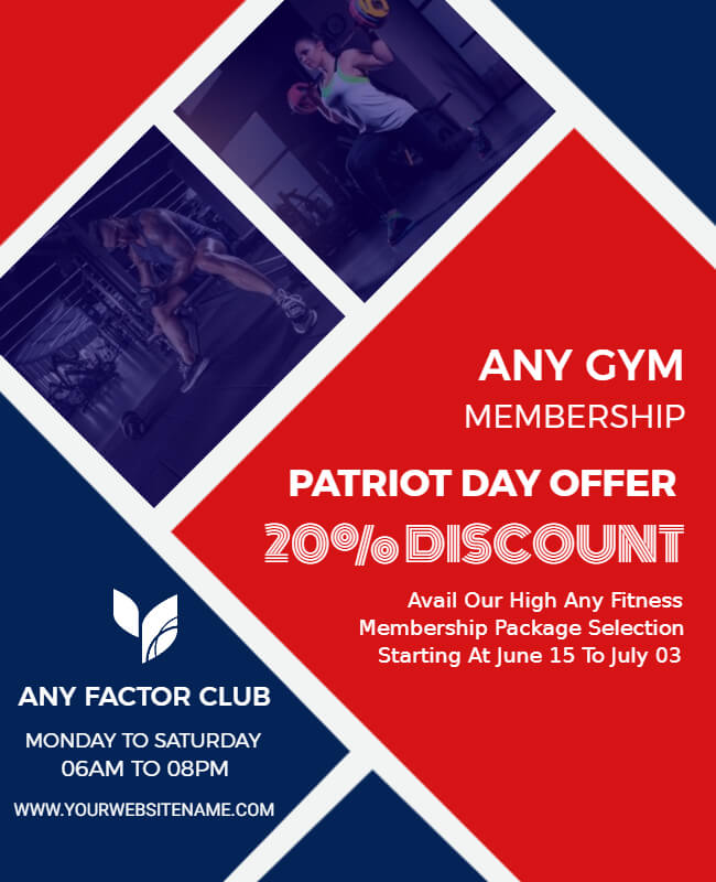 Patriot Day Discount Poster