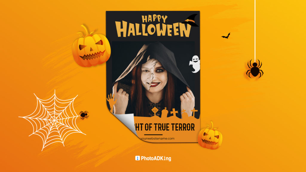 Halloween Greeting Card Design