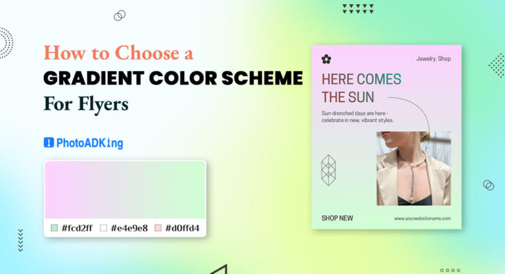 How to Choose a Gradient Color Scheme for Flyers