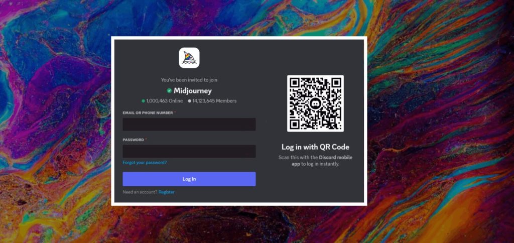 Join the Midjourney Server on Discord