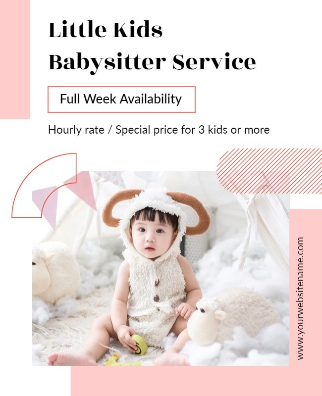 Babysitting Service Flyer