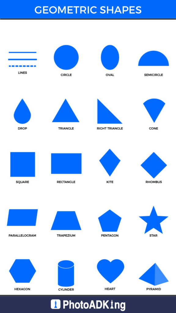 Types of Geometric Shapes to Use in Flyer