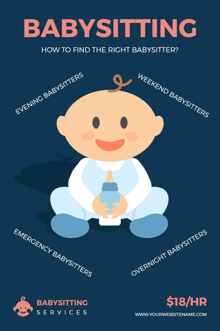 30+ Creative Babysitting Flyer Ideas and Examples