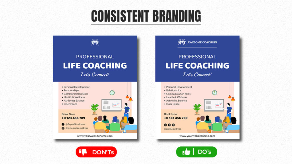 Be Consistent in Branding
