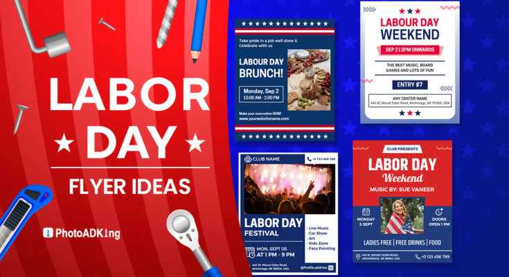 labor day flyer ideas