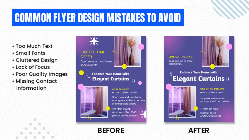Flyer Design Mistakes to Avoid