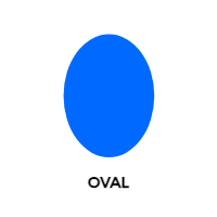 geometric oval
