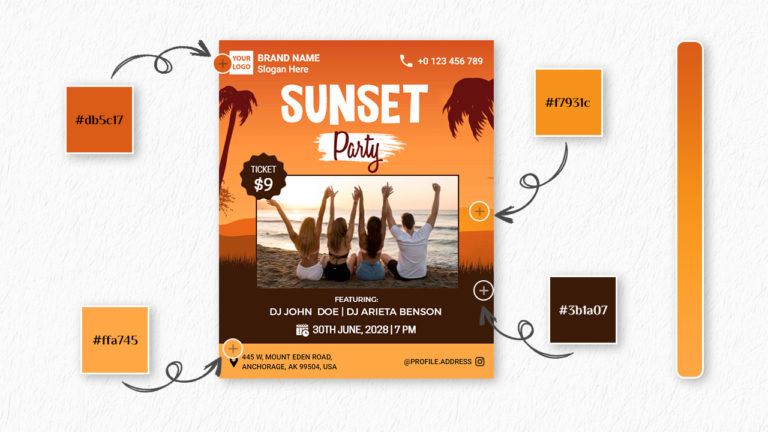 How to Choose a Color Palette for Flyer