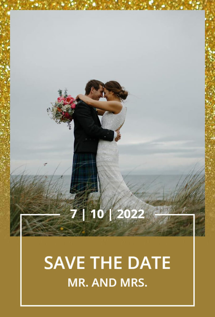 Driftwood And Sycamore Save The Date Invitation