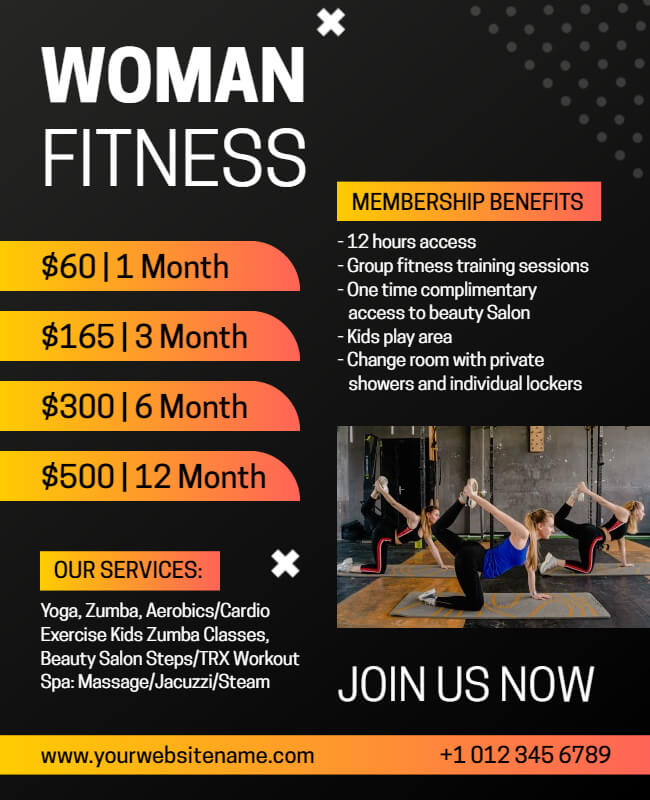 Gym Poster For Women