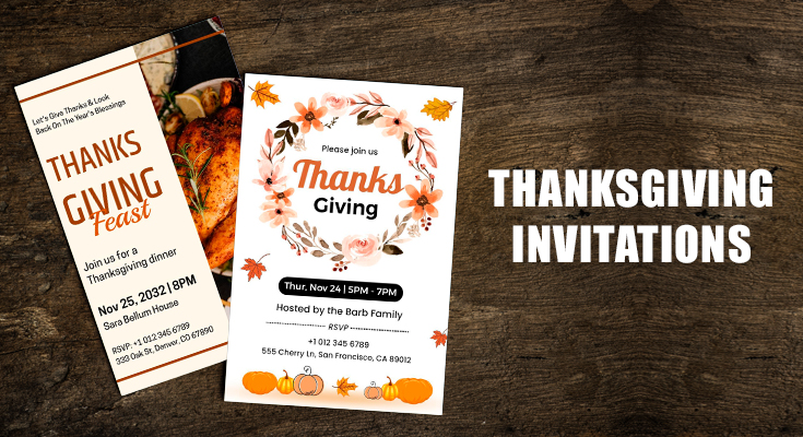 Thanksgiving Invitations