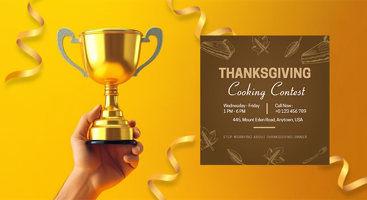 Organize Thanksgiving Contest marketing idea