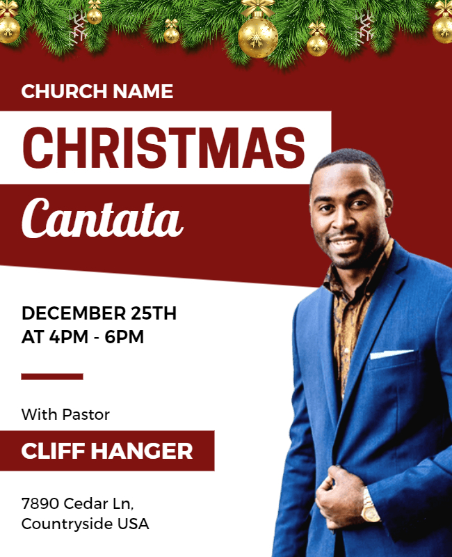 christmas cantata flyer