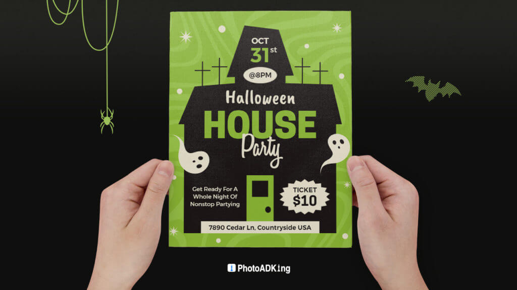 Halloween-Flyer template